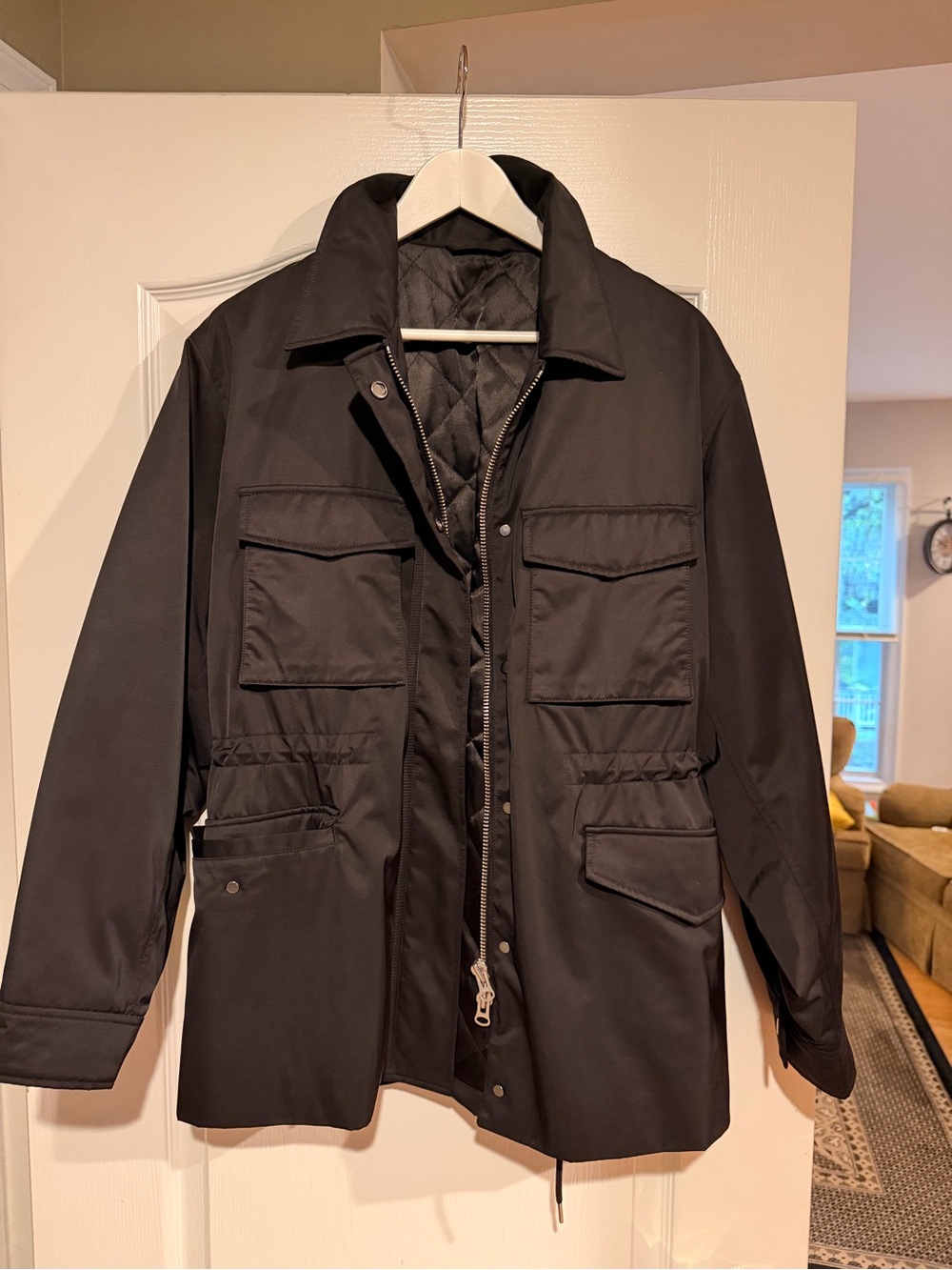 & Other Stories Drawstring Collared Jacket - Picture 6 of 7